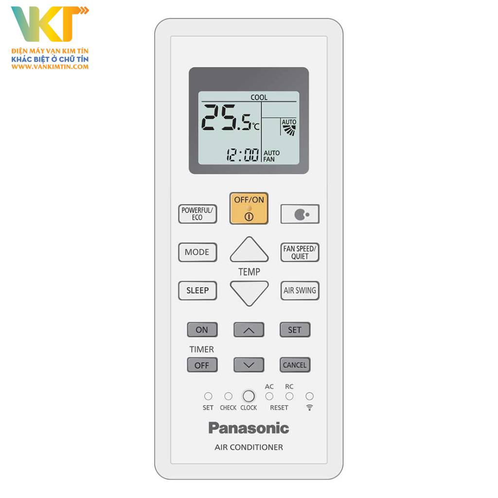 Máy lạnh Panasonic Inverter 1.5 HP CU/CS-PU12AKH-8 - Điều khiển máy dễ dàng hơn nhờ được kết nối wifi và điều khiển từ xa