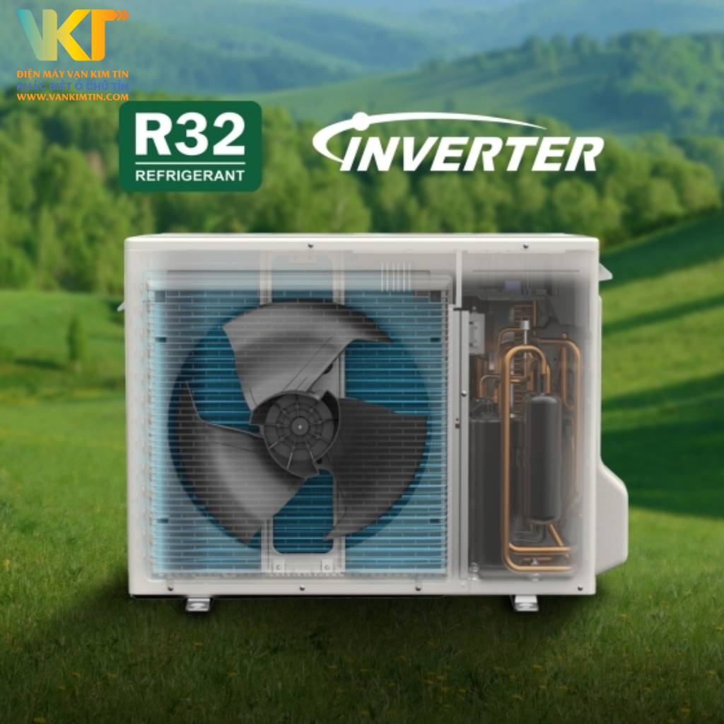 Máy lạnh Panasonic Inverter 1.5 HP CU/CS-PU12AKH-8 - Công suất làm lạnh 1.5 HP có thể làm mát diện tích dưới 20m2