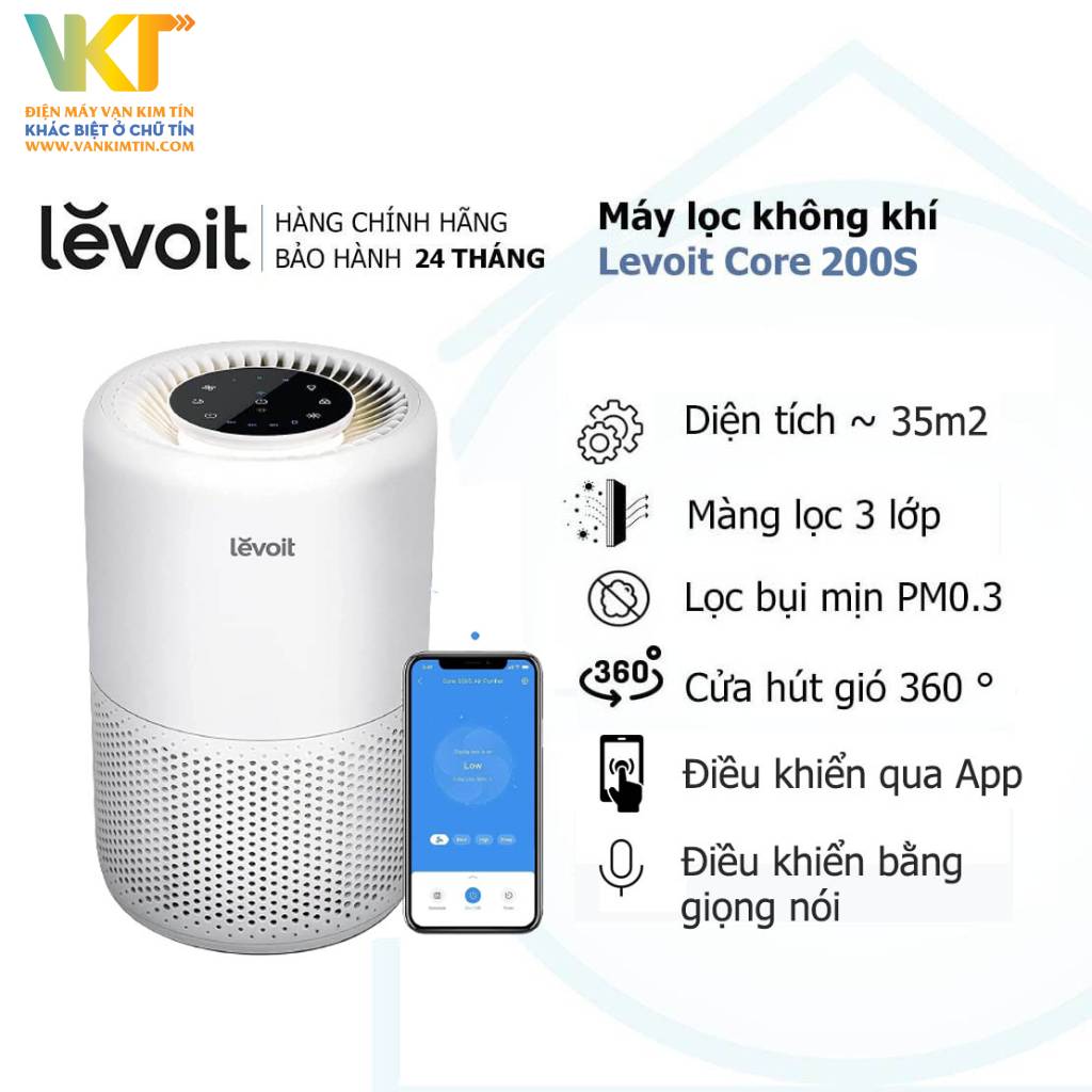 Máy lọc không khí Levoit Core 200s - Giới thiệu
