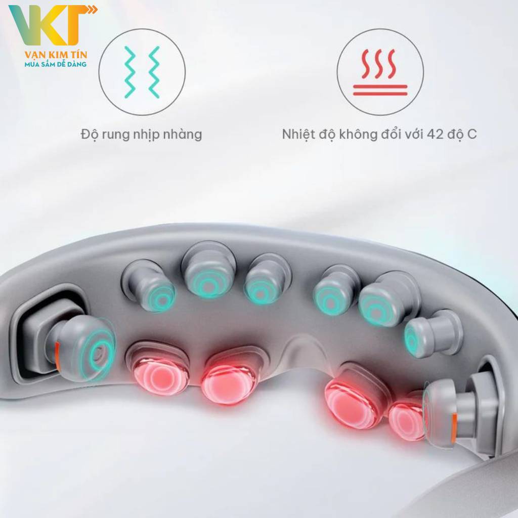 Máy massage mắt SKG E7 - Xoa dịu đôi mắt hiệu quả với chế độ chườm nóng