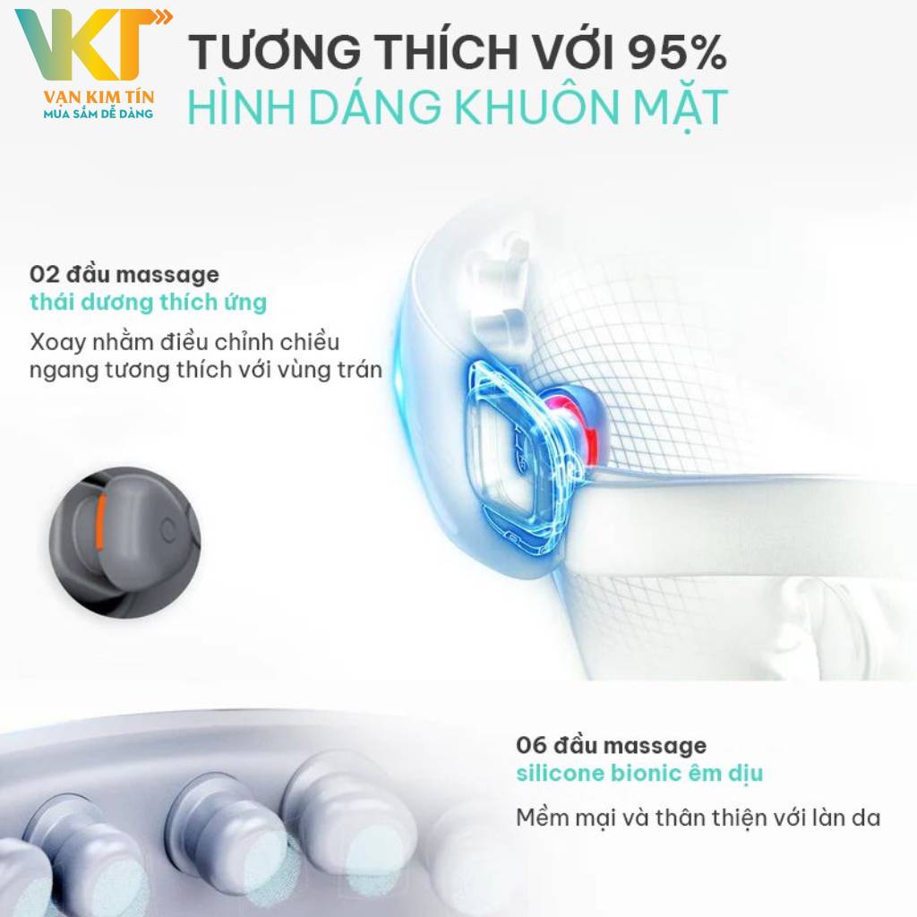 Máy massage mắt SKG E7 - Độ ồn thấp, để bạn thư giãn tốt hơn