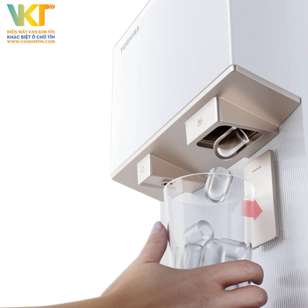 Máy nước nóng lạnh làm đá Toshiba RWF-IW2469BVN(W) - Công nghệ làm đá tự động đảm bảo độ sạch và tinh khiết