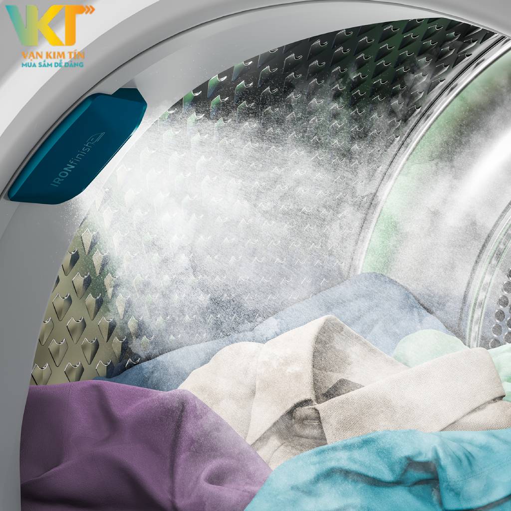 Máy sấy bơm nhiệt Beko 10 kg B5T4429WM (NEW) - Không cần là ủi nhiều với công nghệ IronFinish
