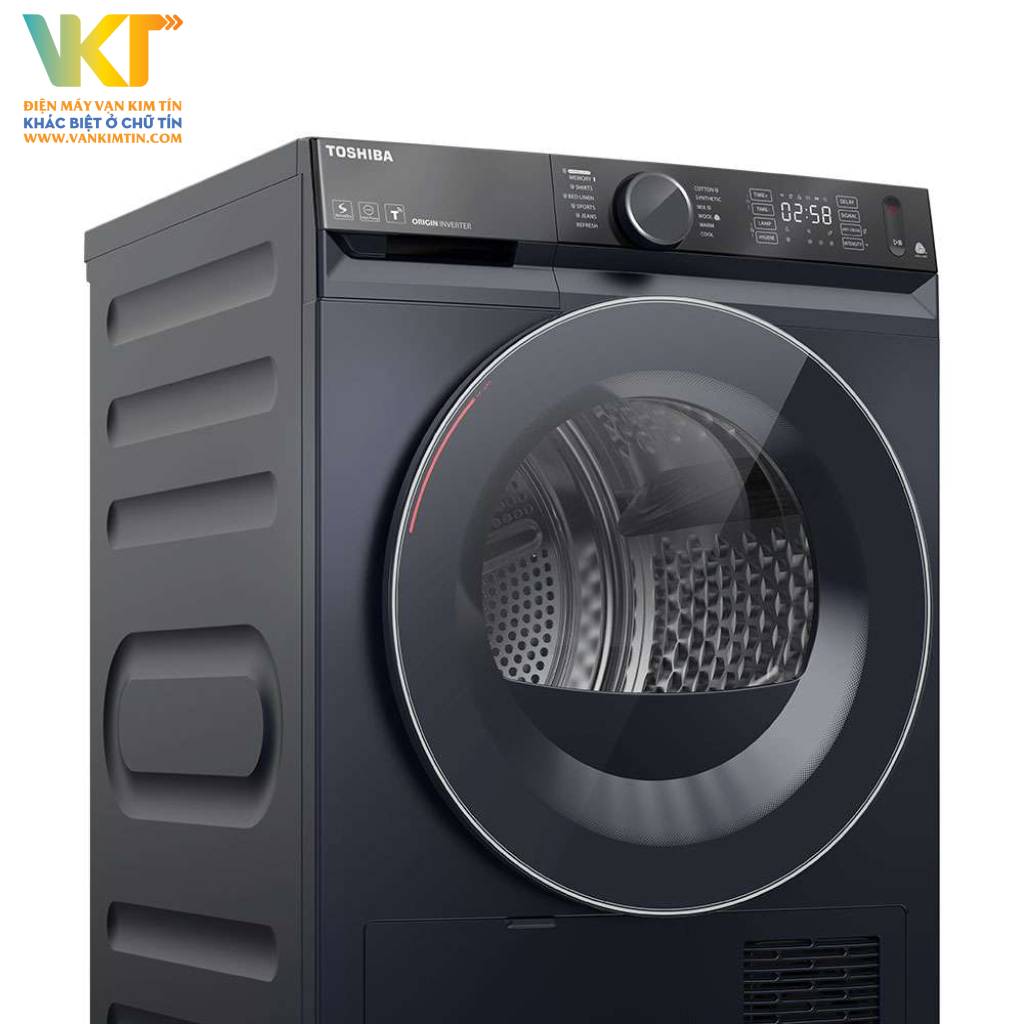 Máy sấy Toshiba Inverter 10 kg TD-BK110GHV(MK) - Thiết kế hiện đại, tối ưu việc sử dụng một cách dễ dàng