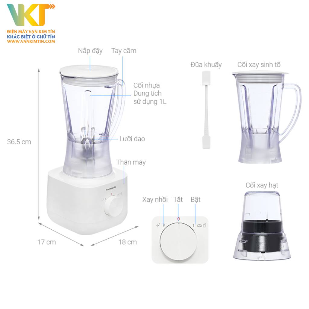 Máy xay sinh tố Panasonic MX-EP3171KRA - Thông số kỹ thuật