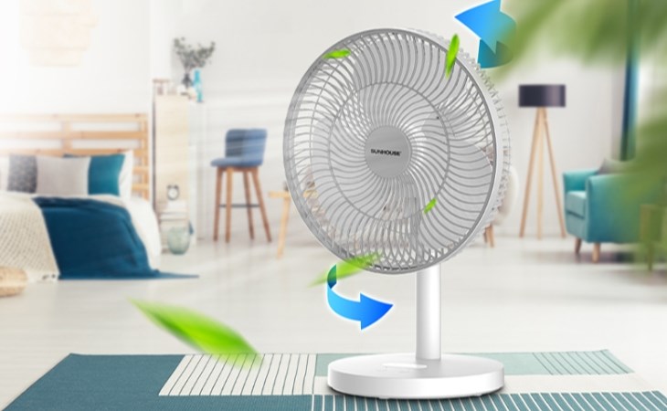 Những sai lầm cần tránh khi sử dụng quạt điện vào mùa nóng
