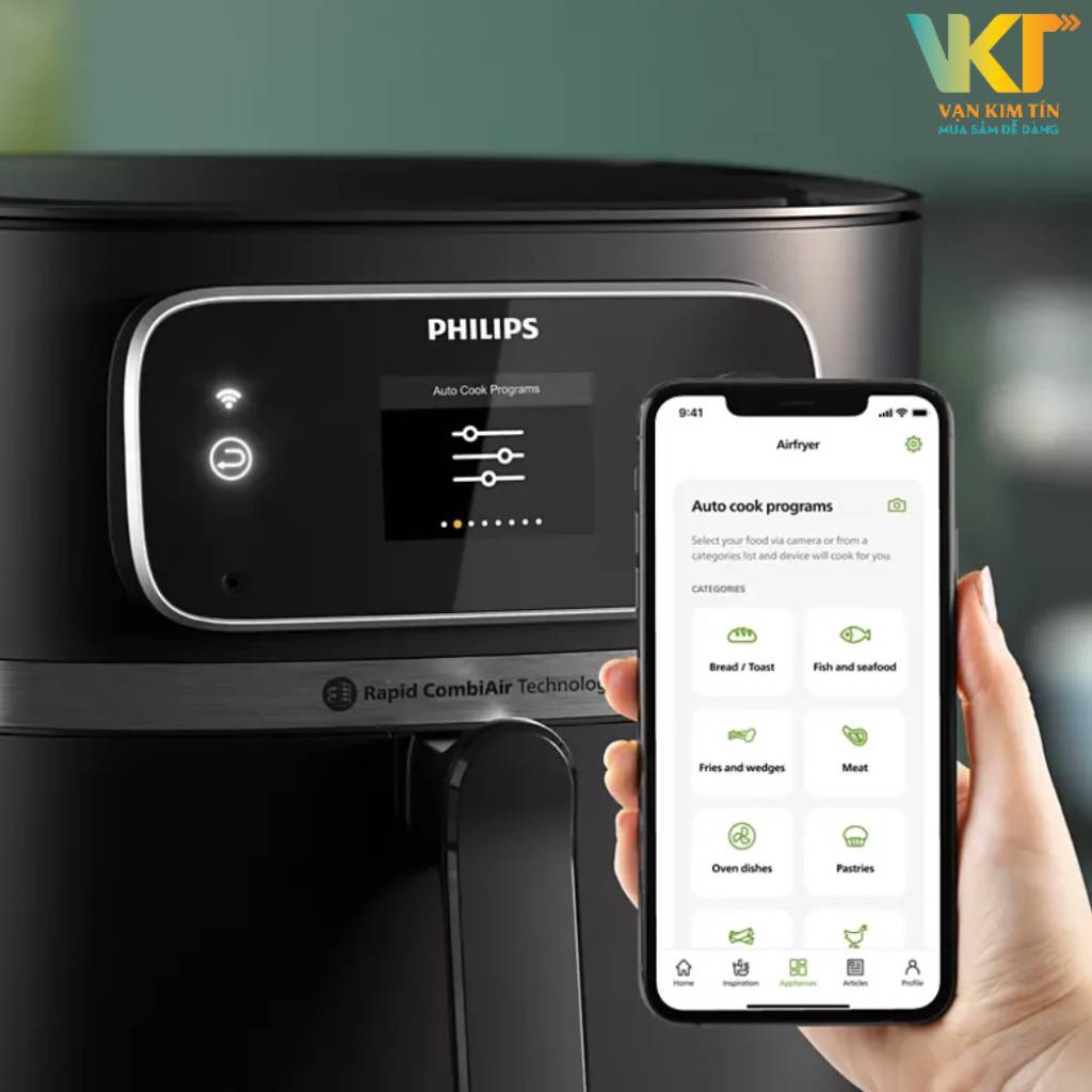 Nồi chiên không dầu Philips HD9880/90