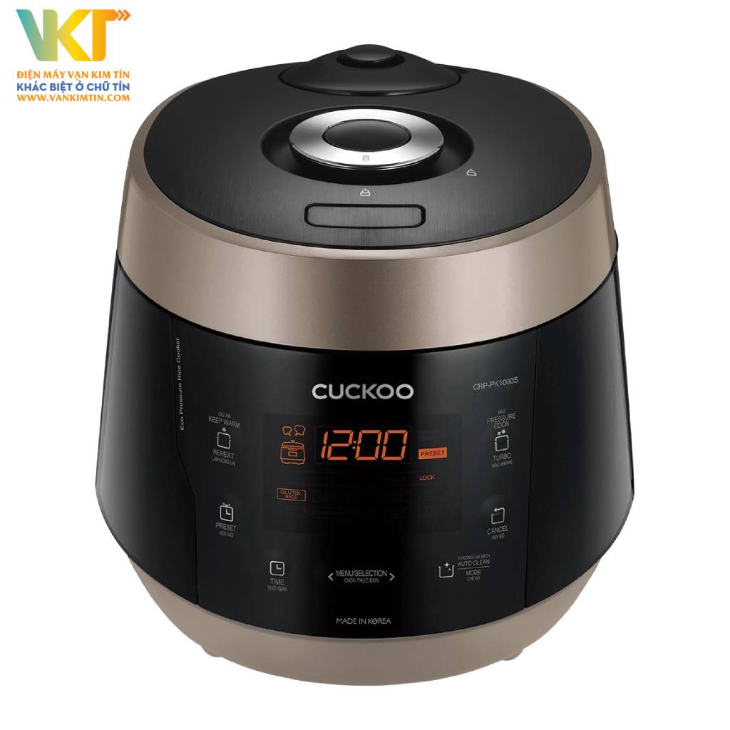 Nồi cơm áp suất điện tử Cuckoo 1.8 lít CRP-PK1000S - Thông số kỹ thuật