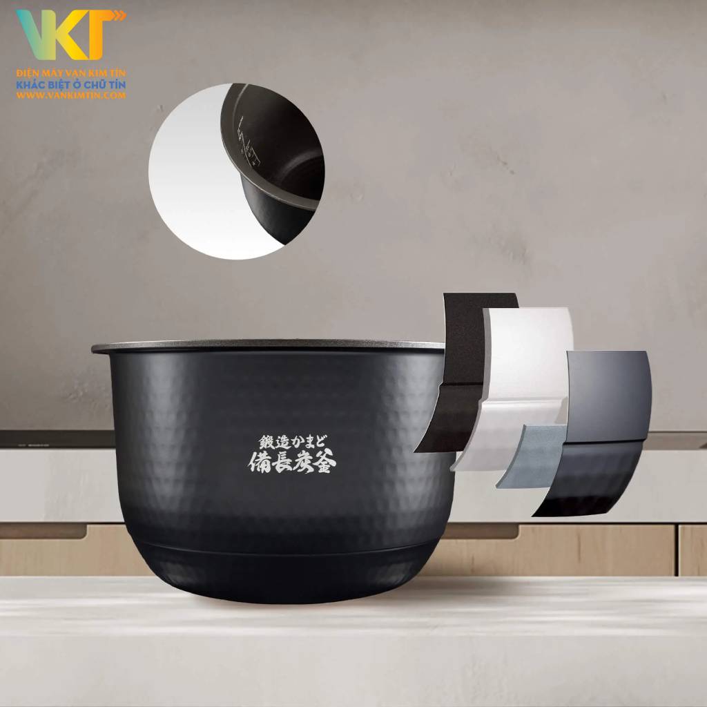 Nồi cơm cao tần áp suất Toshiba 1.8 lít RC-18VXWVN(W) - Thiết kế sang trọng với chất liệu bền bỉ