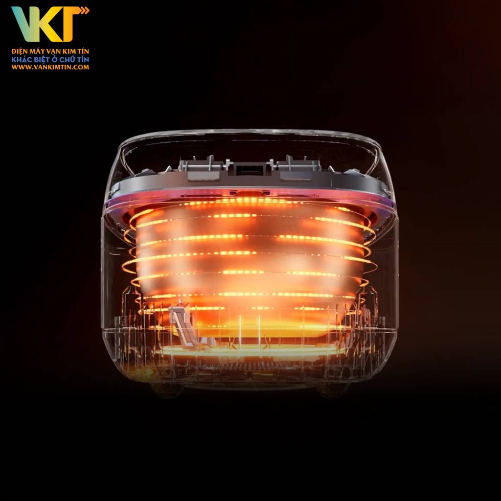 Nồi cơm điện cao tần Toshiba RC-15IP1UVN(K) - Công nghệ nấu cơm cao tần IH, hạt cơm chín đều, thơm ngon