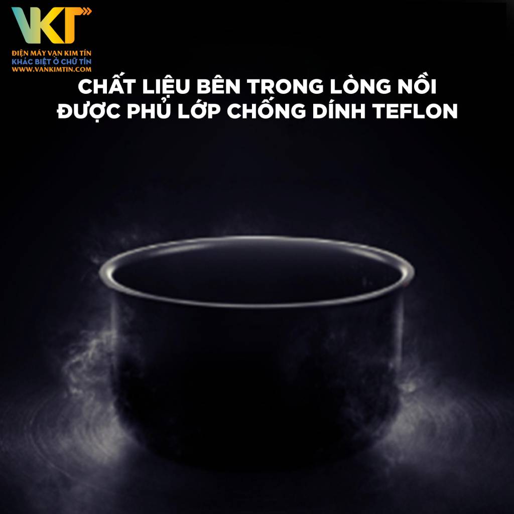 Nồi cơm điện nắp gài Cuckoo 1.08 lít CR-0690 - Lòng nồi bên trong được phủ men cao cấp