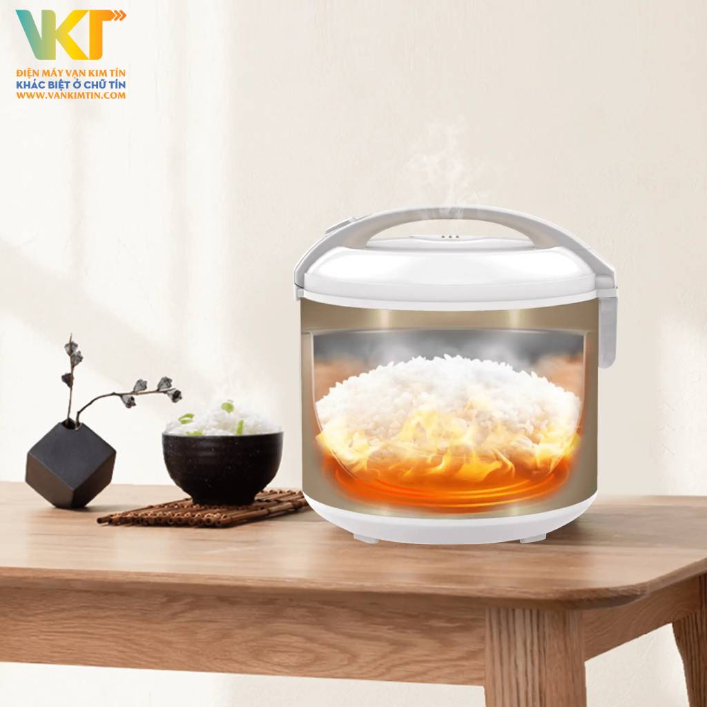 Nồi cơm điện Toshiba 1 lít RC-10JH1TVN(N) - Thiết kế nồi cơm tiện lợi, dung tích 1 lít, sử dụng đơn giản