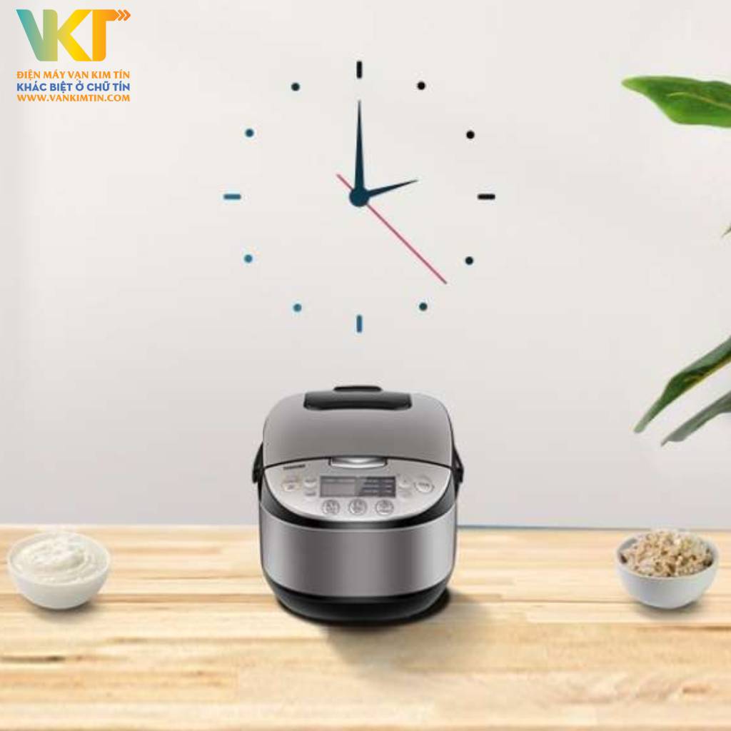 Nồi cơm điện tử Toshiba 1.8 lít RC-18DR2PV(K) - Tính năng hẹn giờ giúp cơm luôn nóng hổi, thơm dẻo