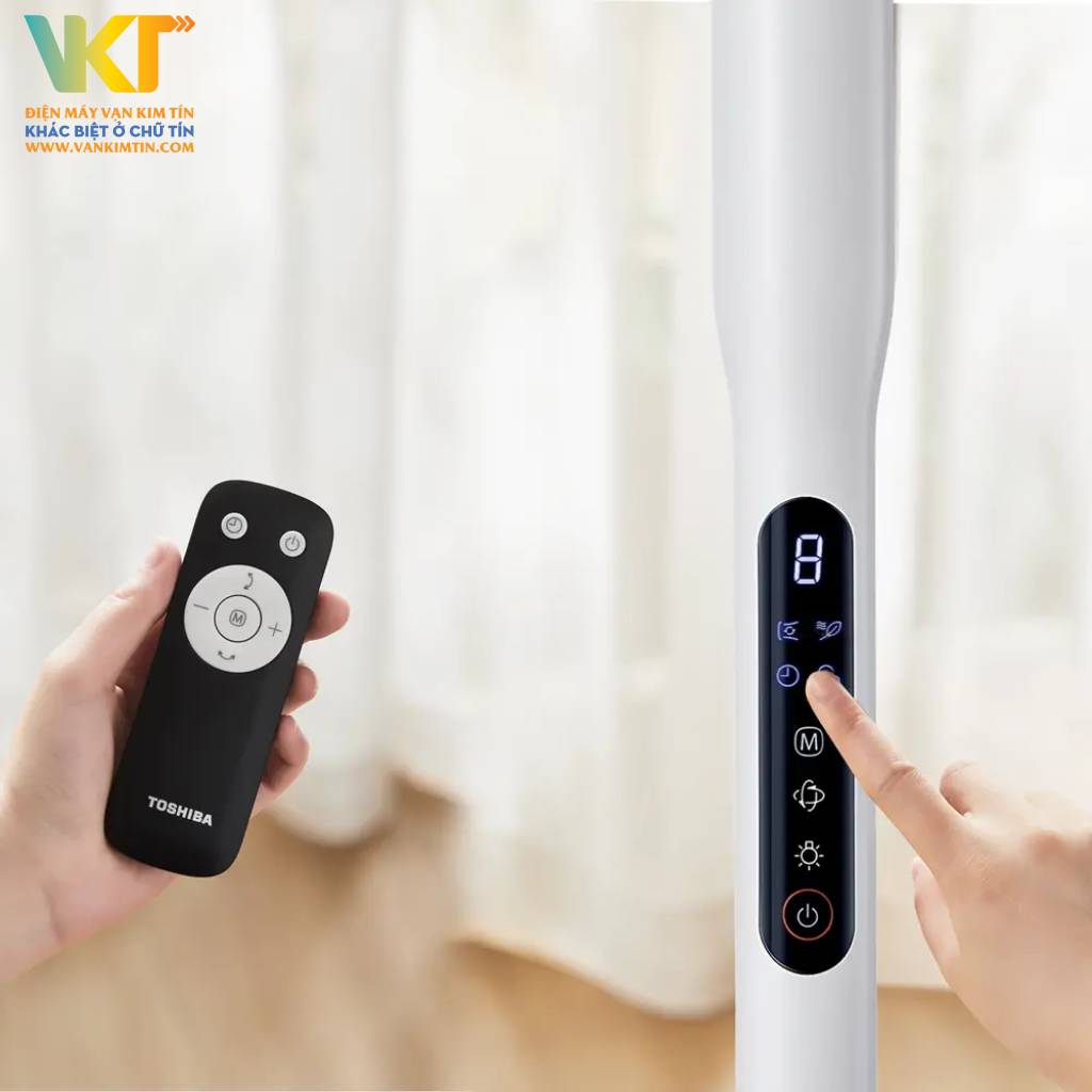 Quạt tuần hoàn Toshiba F-DSC50XVN(W) - Tiện lợi với các tính năng tích hợp, tăng cường trải nghiệm