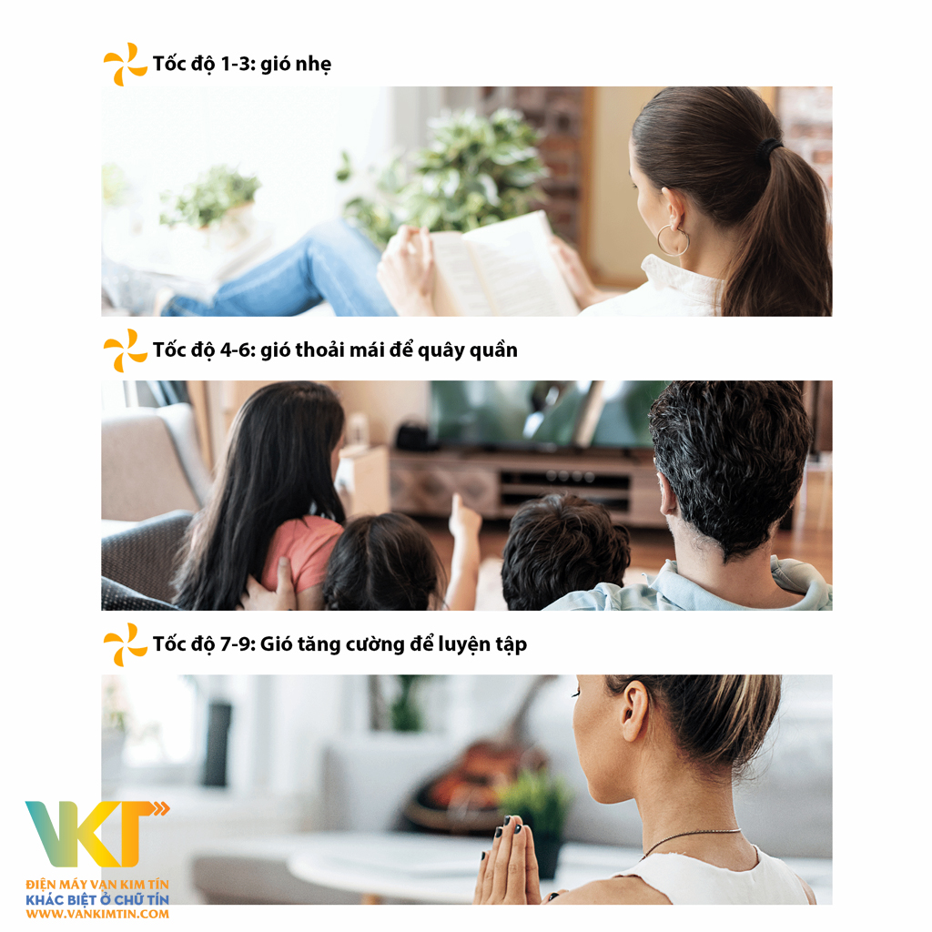 Quạt tuần hoàn Toshiba F-DSC80XVN(W) - Hai chế độ gió linh hoạt phục vụ nhiều mục đích sử dụng