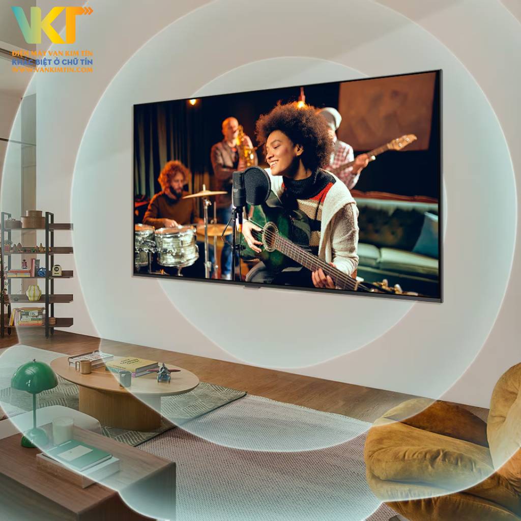 Smart Tivi LG 4K 50 inch 50UT8050PSB - Âm thanh sống động, đa tầng chân thật với AI Sound Pro