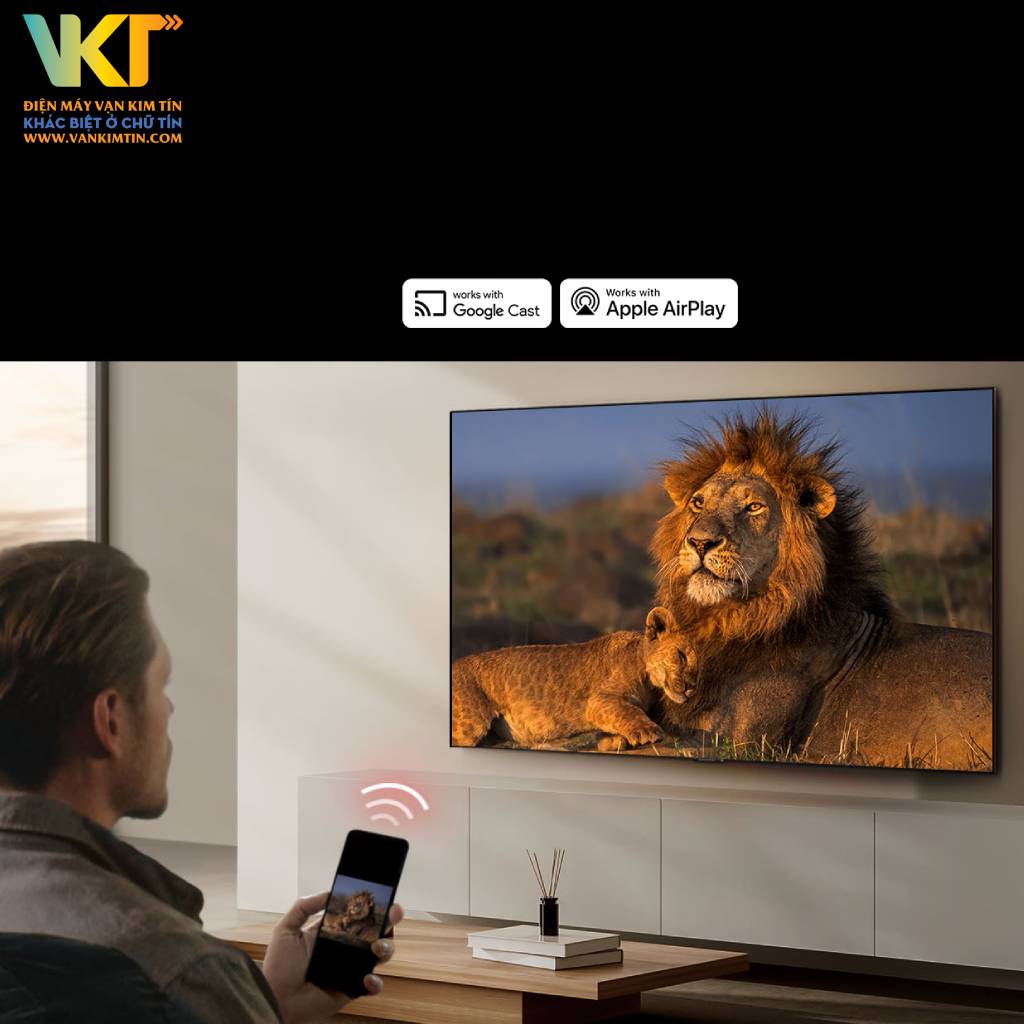 Smart Tivi LG 4K 55 inch 55QNED80TSA - Hoàn thiện hình ảnh, nâng cấp chất lượng với AI Super Upscaling