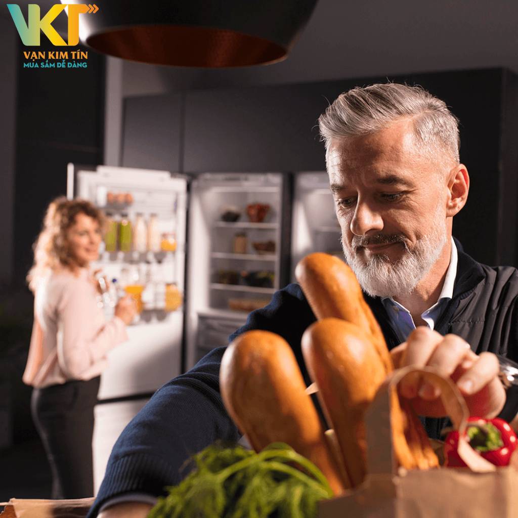 Tủ lạnh Beko Inverter 340 lít RDNT371E50VZK - Chuông báo khi quên đóng cửa tủ