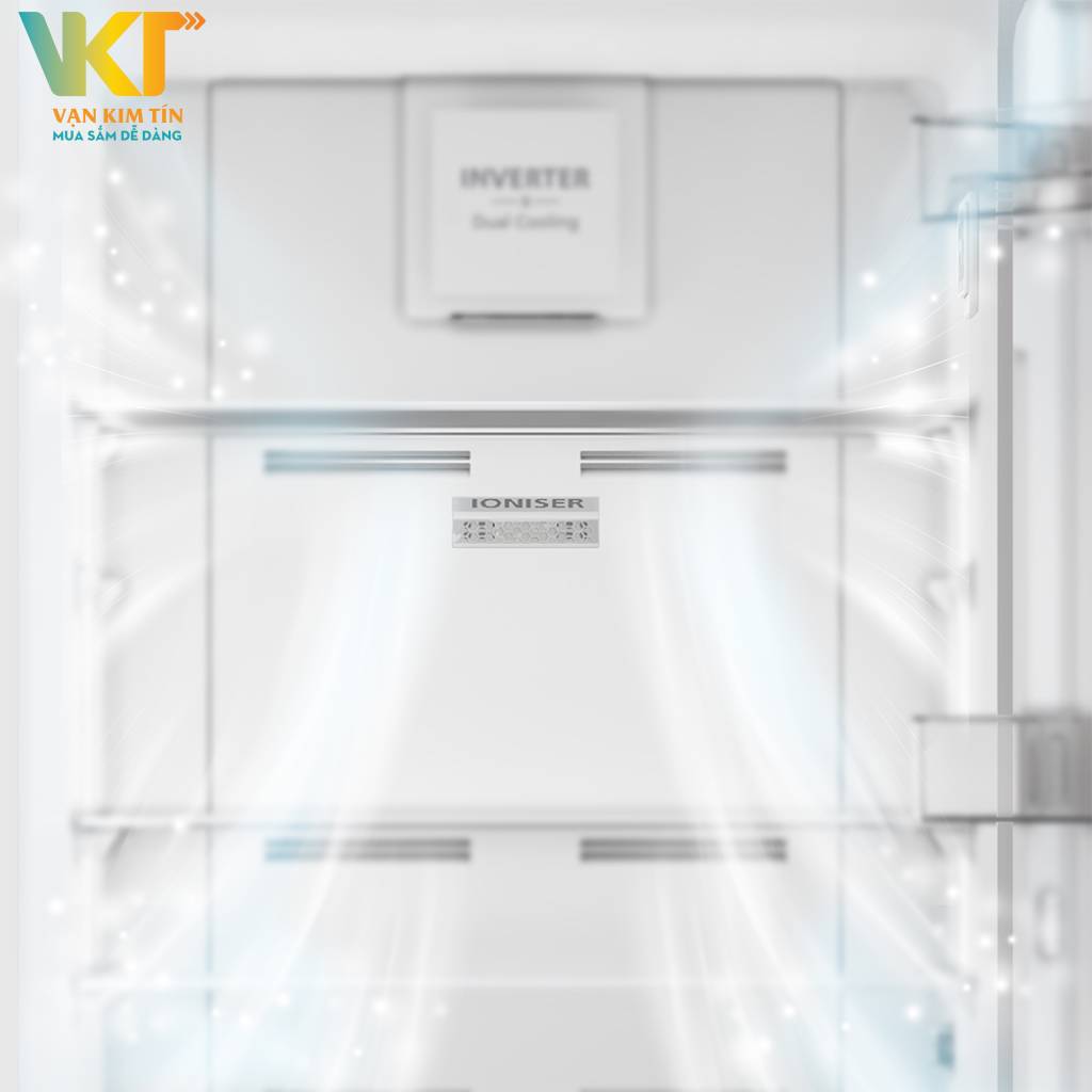 Tủ lạnh Hitachi Inverter 323 lít R-B340PGV1 - Công nghệ ion hóa khử mùi tủ lạnh cực tốt