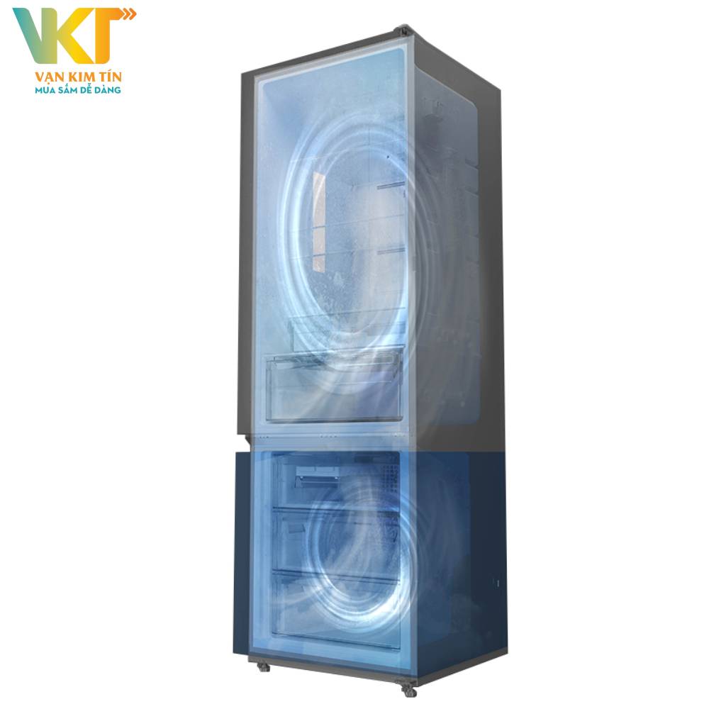 Tủ lạnh Hitachi Inverter 323 lít R-B340PGV1 - Công nghệ tiết kiệm điện năng Inverter và làm lạnh kép bảo