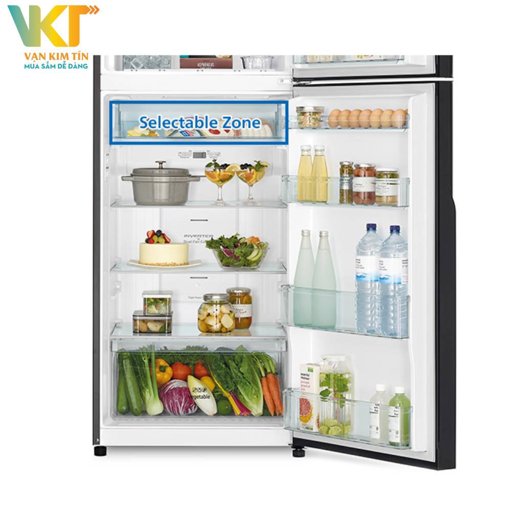 Tủ lạnh Hitachi Inverter 339 lít R-FVX450PGV9 GBK - Cảm biến nhiệt Eco đảm bảo sự ổn định nhiệt độ cho tủ lạnh