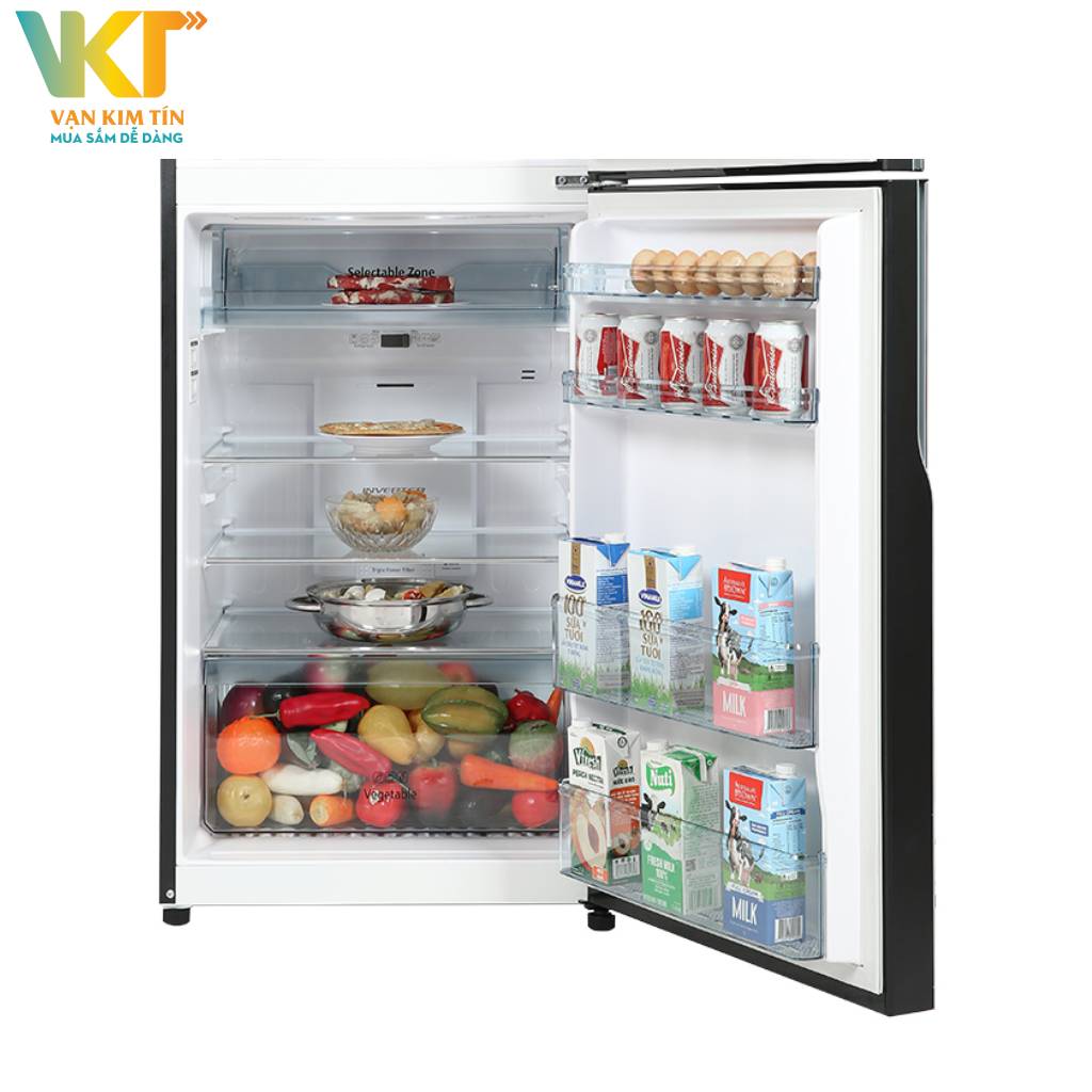 Tủ lạnh Hitachi Inverter 339 lít R-FVX450PGV9 GBK - Khử mùi cực mạnh 3 lớp Triple Power loại bỏ 99% vi khuẩn