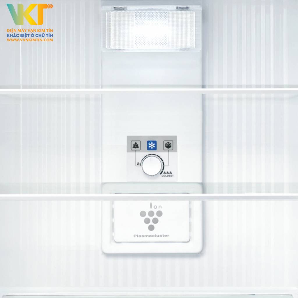 Tủ lạnh Sharp Inverter 360 lít SJ-XP382AE-SL - Kháng khuẩn tối ưu, khử mùi hiệu quả với Plasmacluster Ion