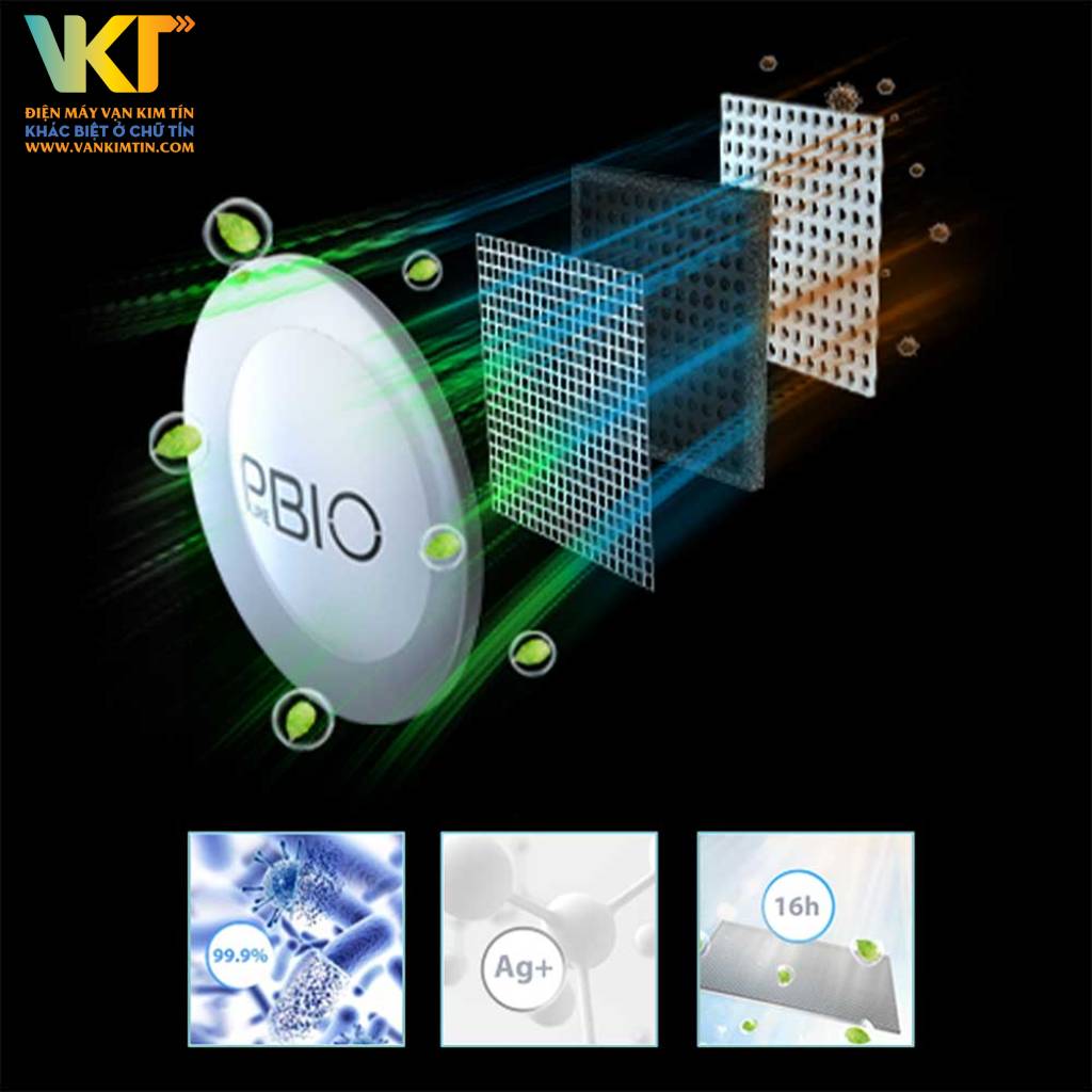 Tủ lạnh Toshiba Inverter 338 lít GR-RT468WE-PMV(58)-MM - Công nghệ PureBio với bộ lọc Ag+ BIO, khử mùi và kháng khuẩn