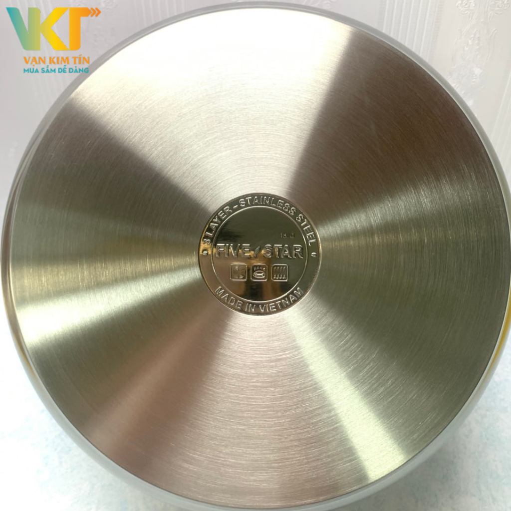 Bộ 2 nồi xửng Fivestar 28cm ST28 nắp kính
