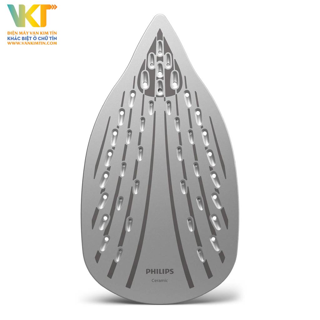 Bàn ủi hơi nước Philips GC1756/20 - Phù hợp mọi loại vải với mặt đế phủ chống dính