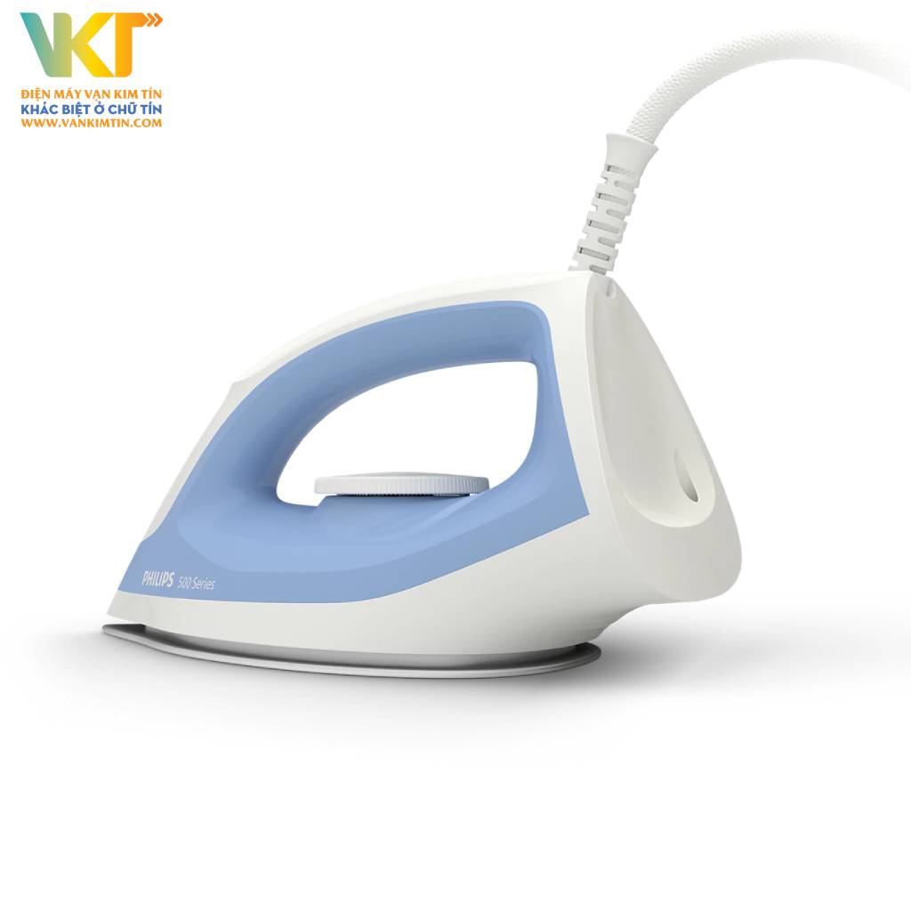 Bàn ủi khô Philips DST0520/20 - Mặt đế chống dính phù hợp với nhiều loại vải