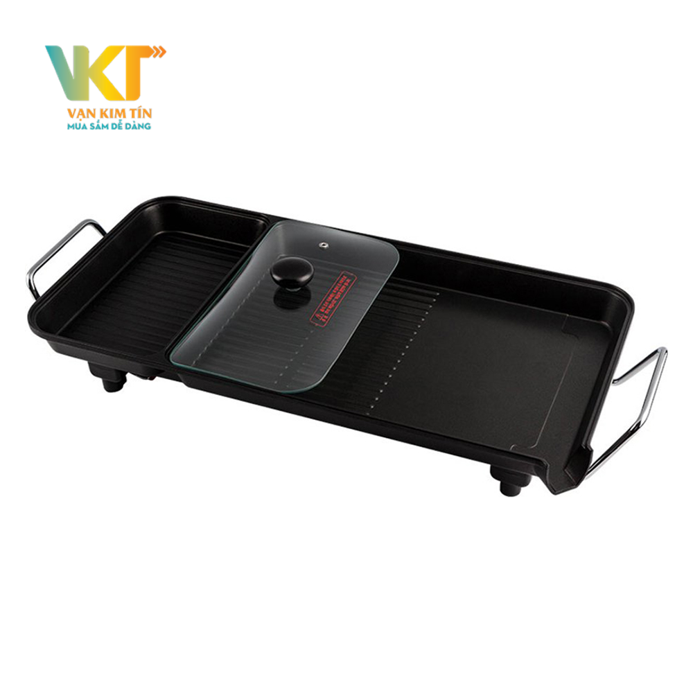 Bếp nướng điện đa năng 2 trong 1 Tiger Queen SQ-1400G - Chất liệu bền đẹp, đảm bảo an toàn cho gia đình