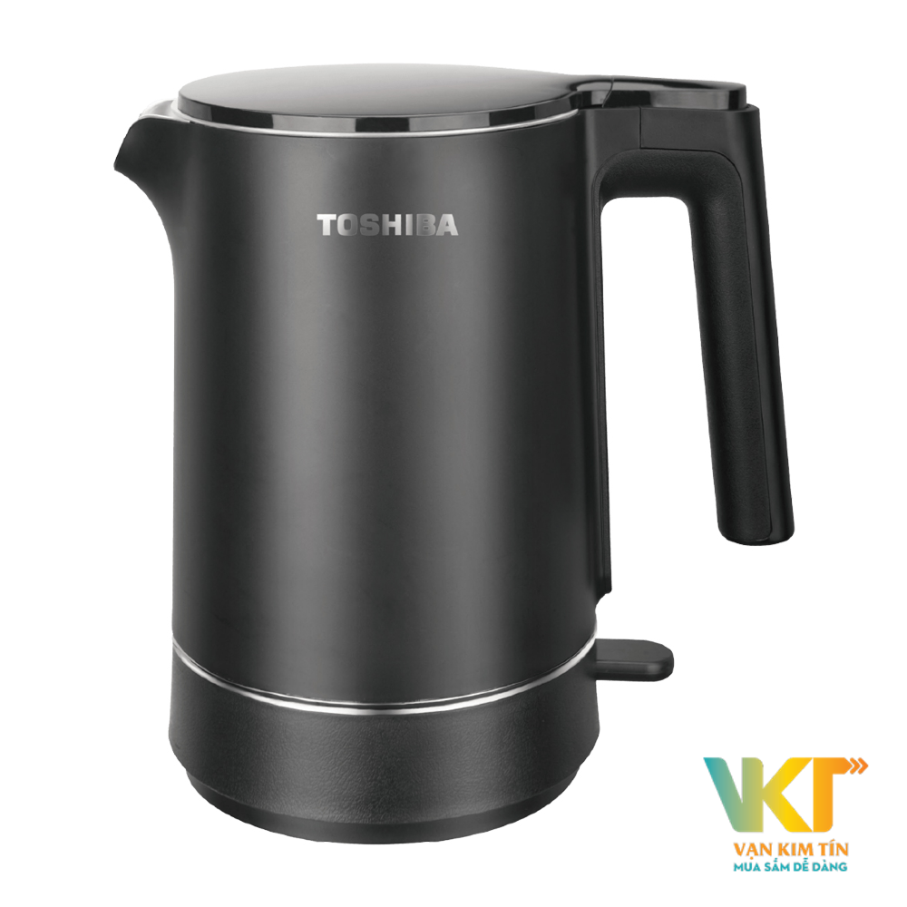 Bình đun siêu tốc Toshiba KT-15DS1NV - Thiết kế đẹp mắt an toàn