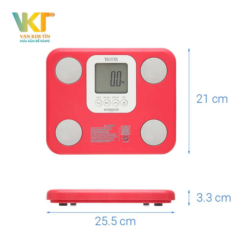 Cân sức khỏe và phân tích cơ thể Tanita BC-859 Hồng - Made in Japan