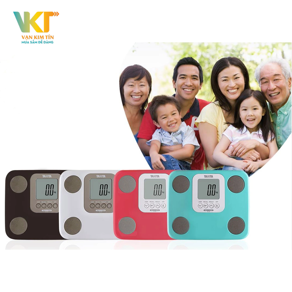Cân sức khỏe và phân tích cơ thể Tanita BC-859 Nâu - Made in Japan