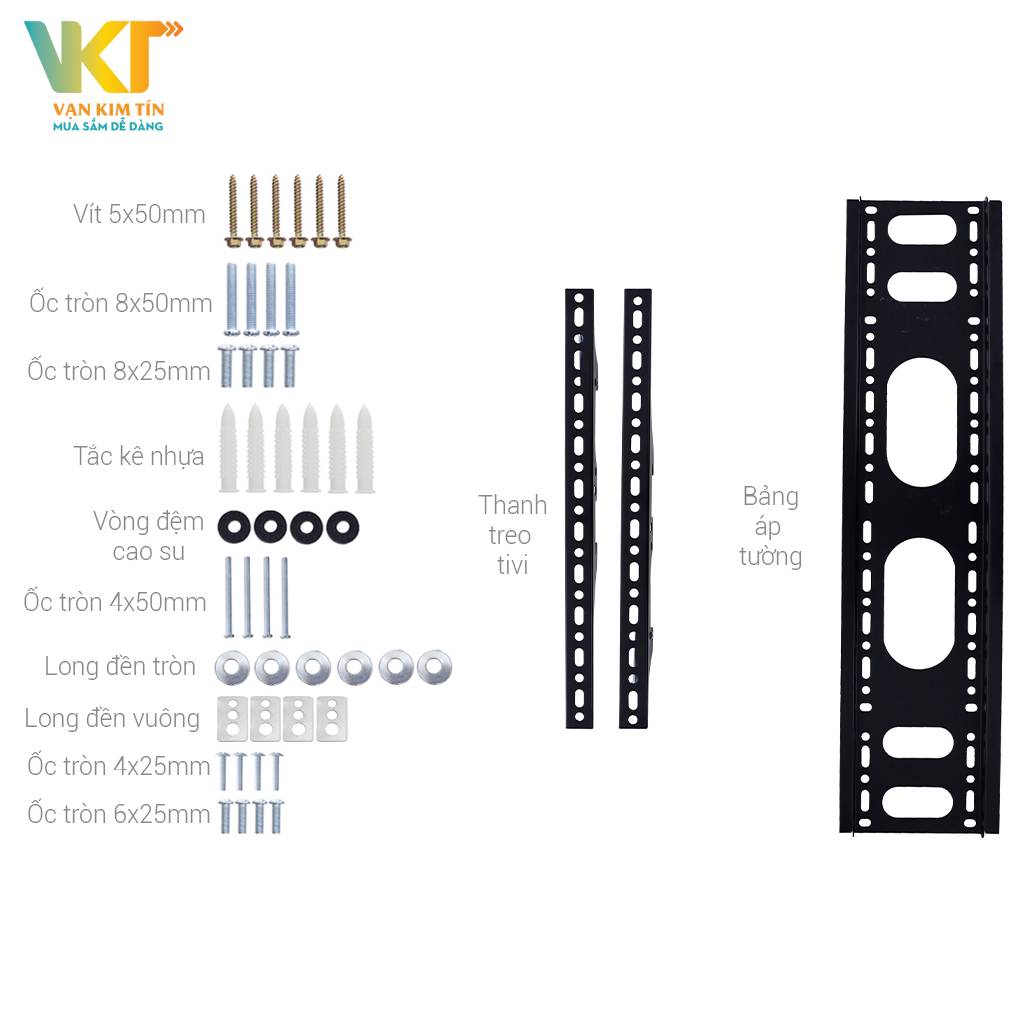 Khung treo Tivi 42-65 inch Cố định Camel CMT65 - Thông số kỹ thuật