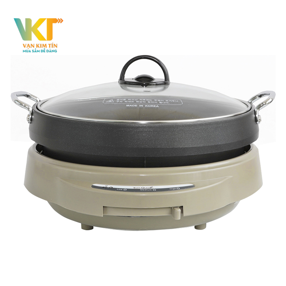 Lẩu điện Tiger Queen SQ-C330 - Đến từ thương hiệu Hàn Quốc, thiết kế tinh tế, dung tích 4 lít