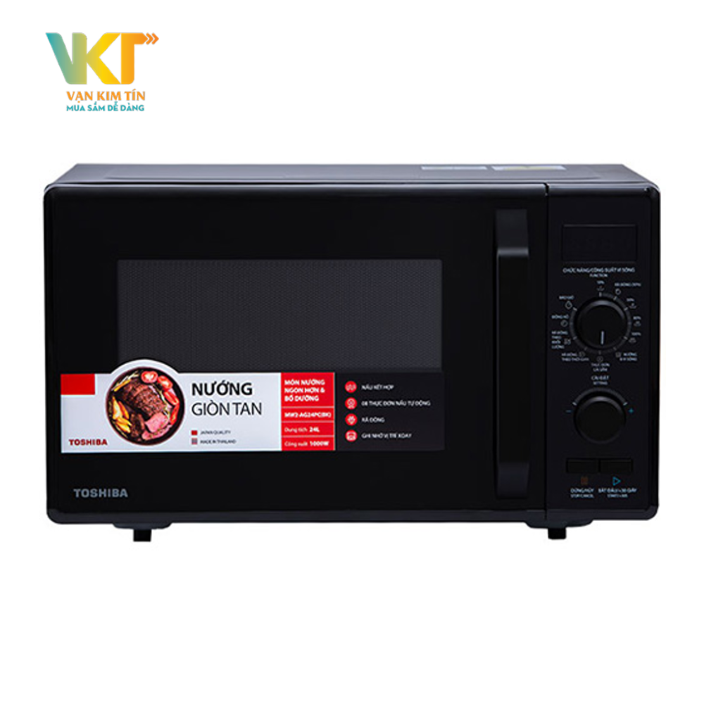 Lò vi sóng có nướng Toshiba MW2-AG24PC(BK)