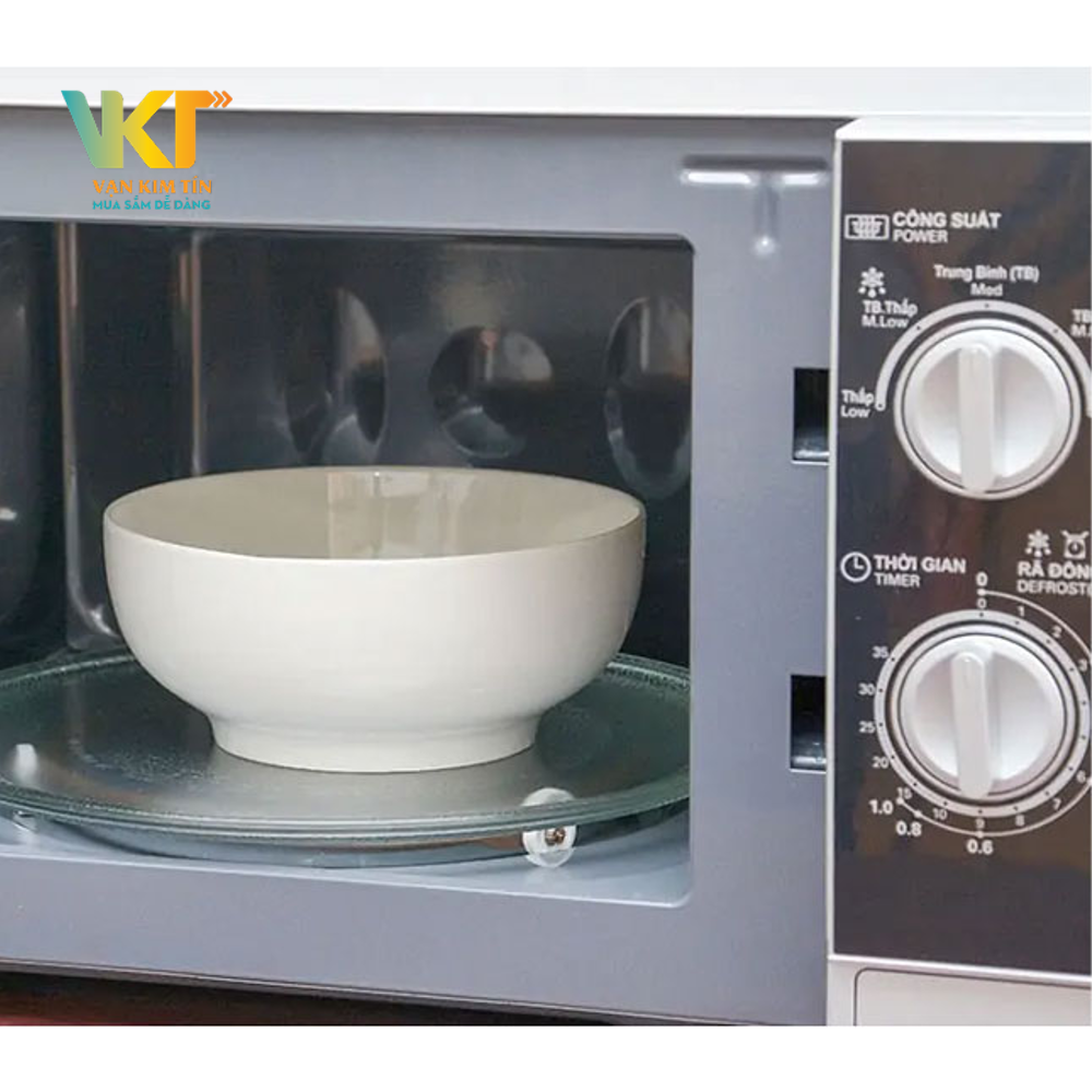 Lò vi sóng cơ Sharp R-205VN - Dung tích 20 lít, sử dụng cho gia đình có từ 3 - 4 người