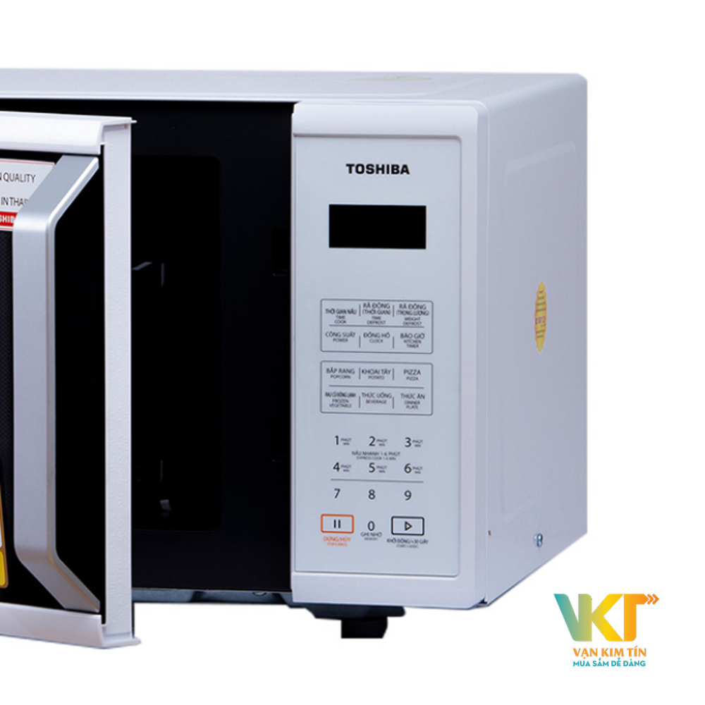 Lò vi sóng Toshiba ER-SS23(W1)VN - Màn hình hiển thị LED rõ ràng, tiện lợi khi tùy chỉnh