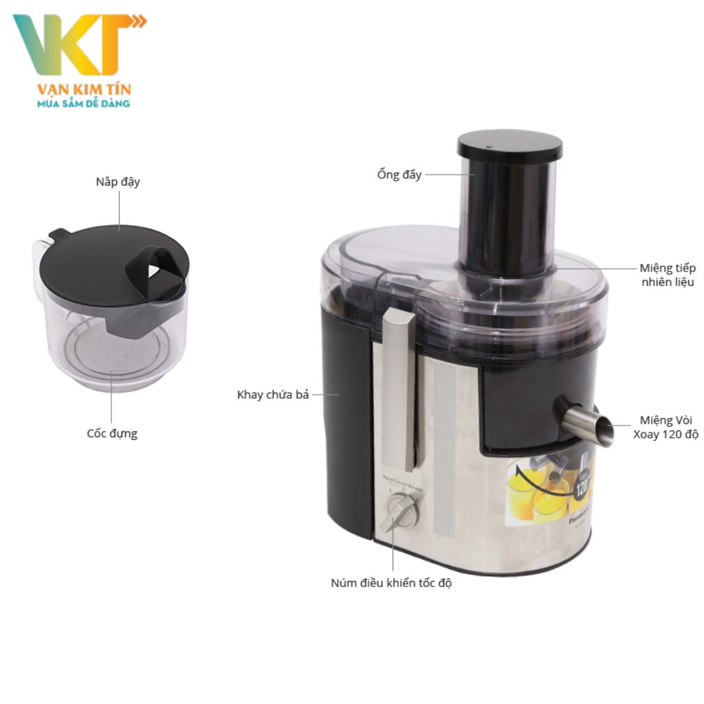 Máy ép trái cây Panasonic MJ-DJ01SRA