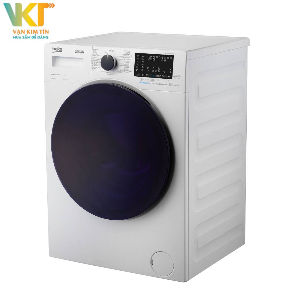 Máy giặt Beko Inverter 10 kg WCV10648XSTS (NEW)