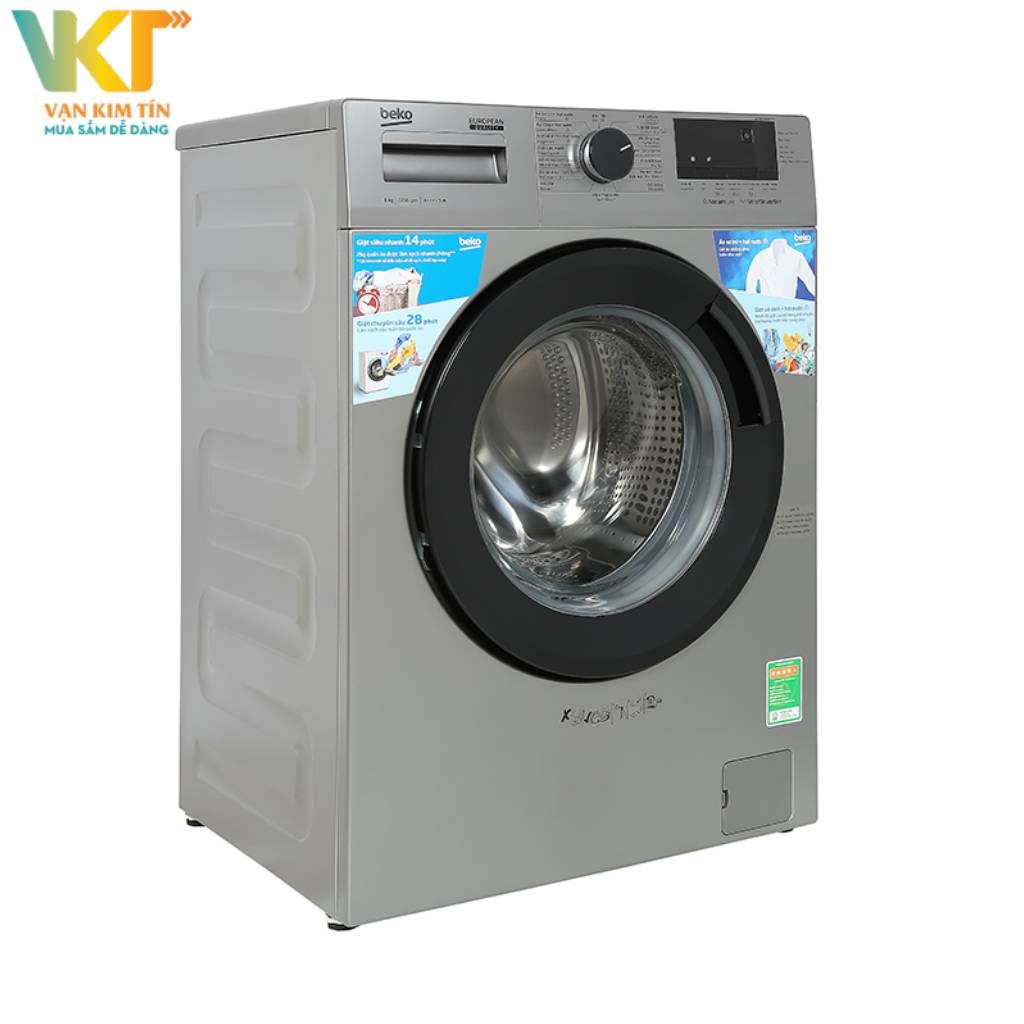 Máy giặt Beko Inverter 8 kg WCV8614XB0STS