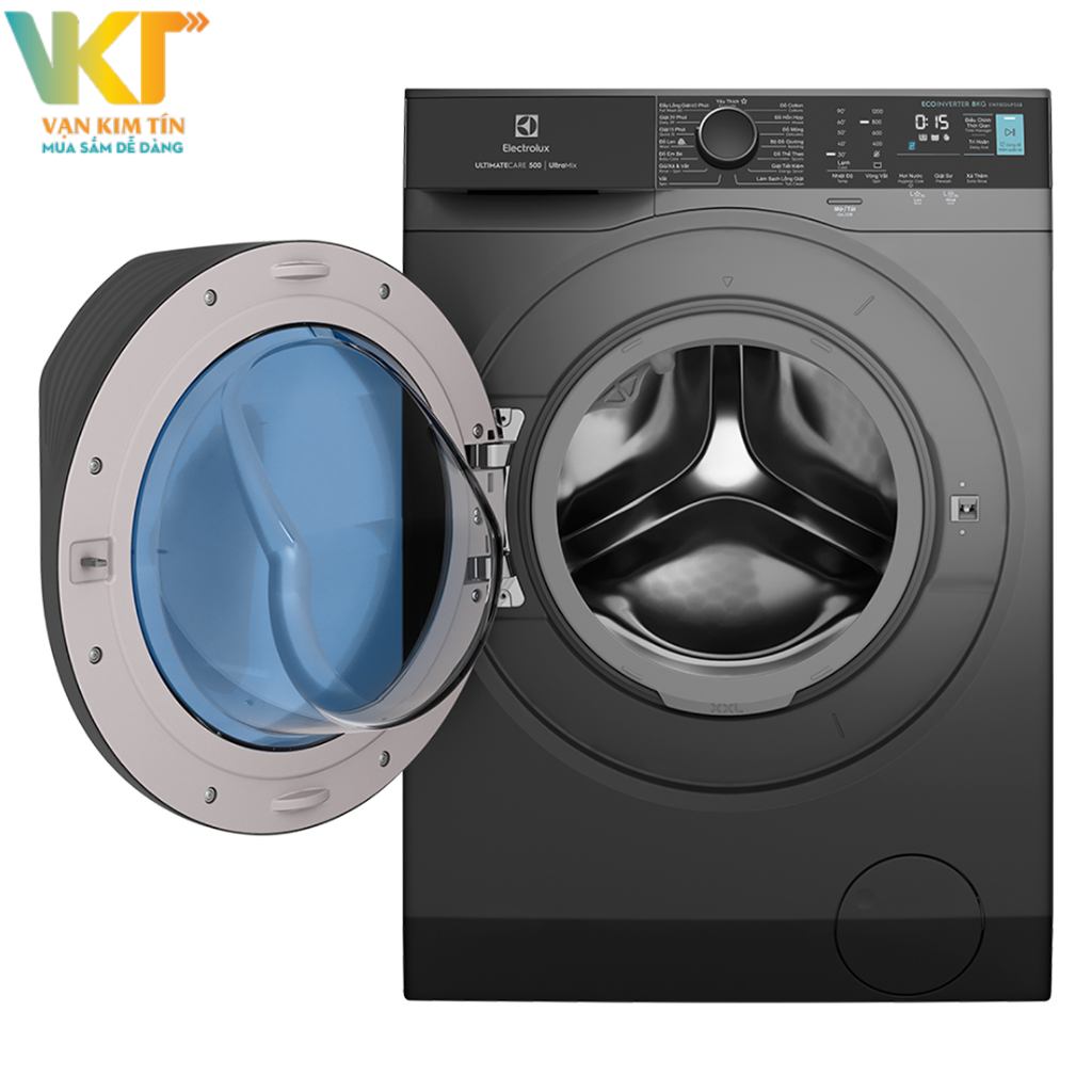 Máy giặt Electrolux Inverter 8 kg EWF8024P5SB - Tiết kiệm hơn 50% điện năng, vận hành êm ái