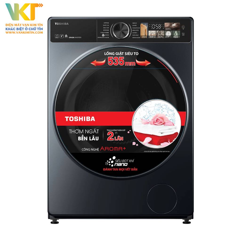 Máy giặt sấy Toshiba Inverter TWD-T25BZU115MWV(MG) - Giới thiệu