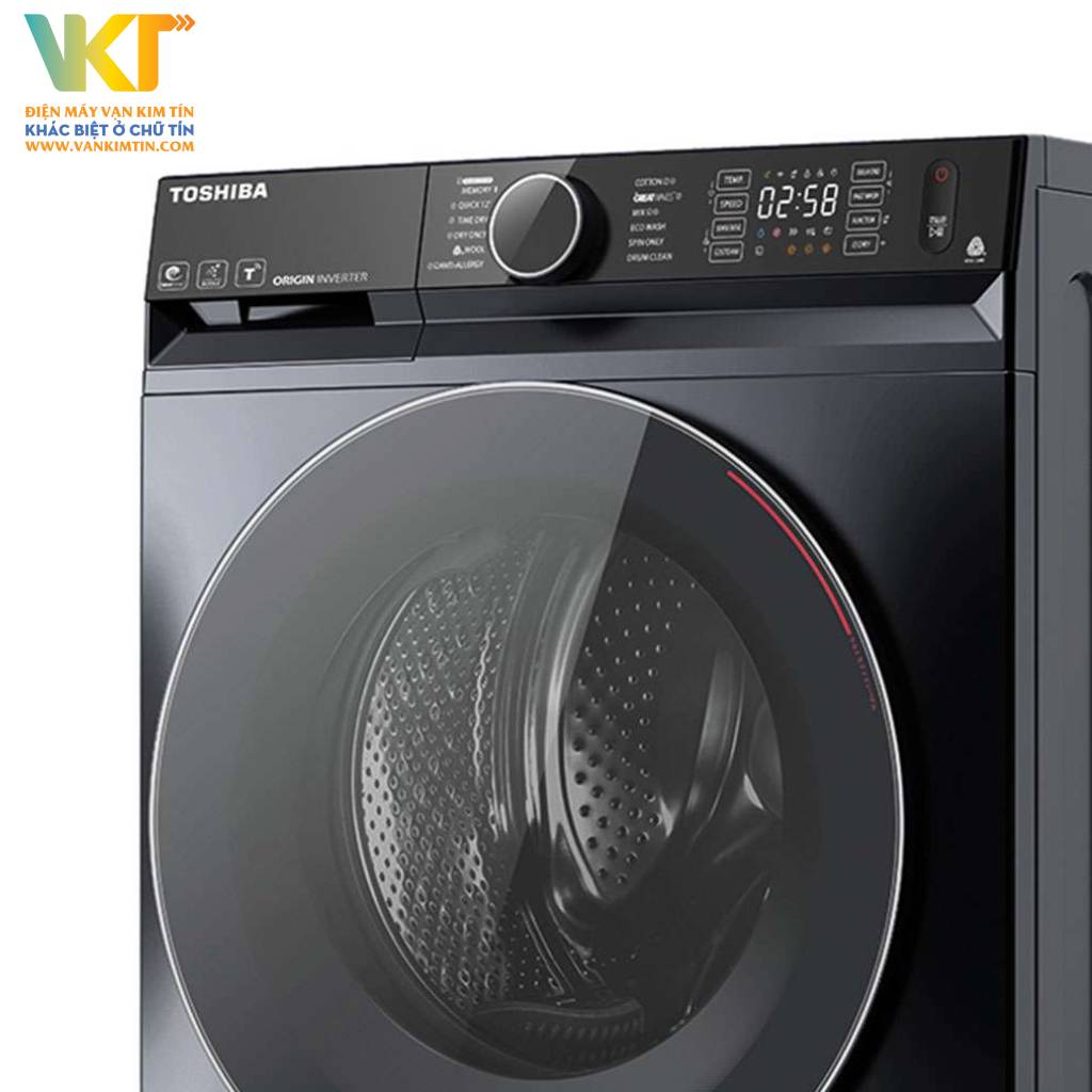 Máy giặt sấy Toshiba TWD-BM135GF4V(MG) - Công suất lớn vượt trội dành cho nhiều thành viên