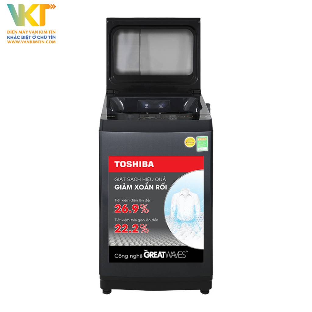 Máy giặt Toshiba 10 kg AW-M1100PV(MK) - Động cơ tiết kiệm năng lượng với công nghệ Inverter