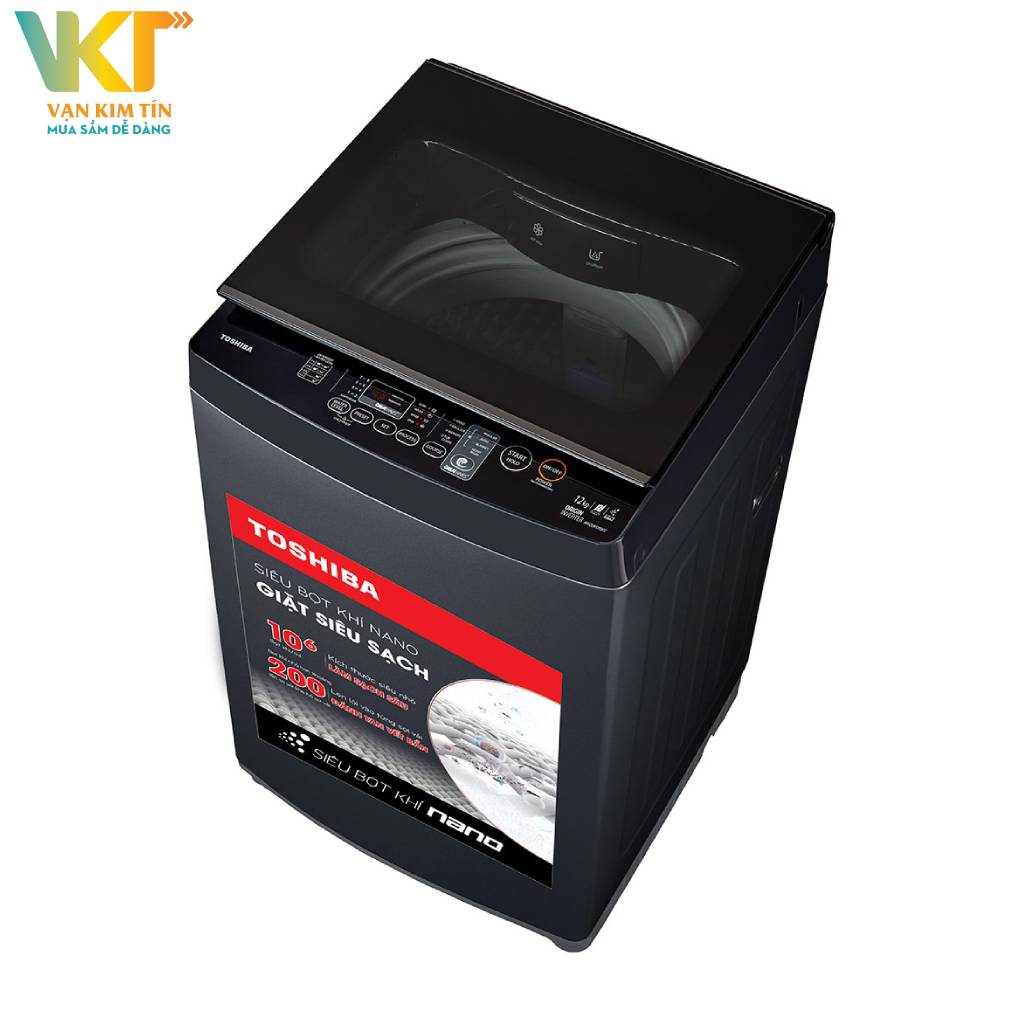Máy giặt Toshiba Inverter 12 kg AW-DUK1300KV(MK) - Quản lý thời gian, tiết kiệm năng lượng với chức năng hẹn giờ giặt