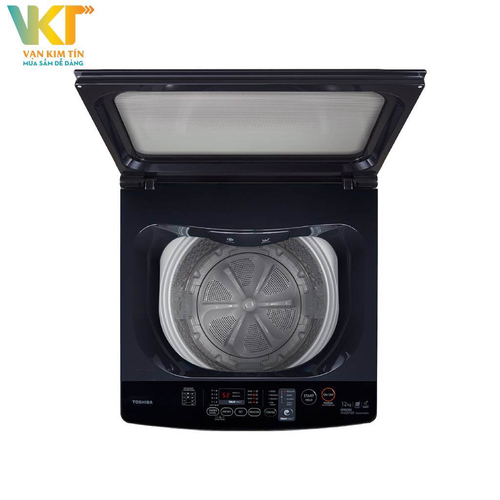 Máy giặt Toshiba Inverter 12 kg AW-DUK1300KV(MK) - Tùy chỉnh cảm biến mực nước phù hợp với lượng quần áo giặt