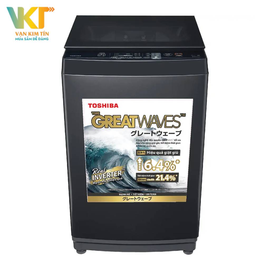Máy giặt Toshiba Inverter 9 Kg AW-DK1000FV(KK)